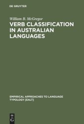 book Verb Classification in Australian Languages