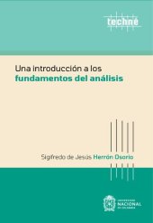 book Una introducción a los fundamentos del análisis