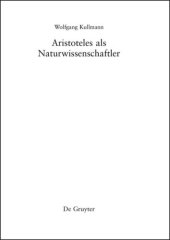 book Aristoteles als Naturwissenschaftler