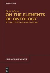 book On the Elements of Ontology: Attribute Instances and Structure