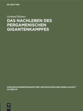 book Das Nachleben des pergamenischen Gigantenkampfes