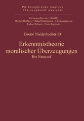 book Erkenntnistheorie moralischer Überzeugungen: Ein Entwurf