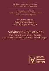 book Substantia - Sic et Non