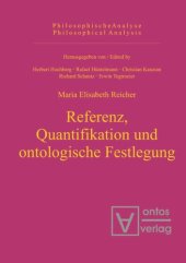 book Referenz, Quantifikation und ontologische Festlegung