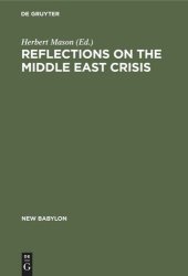 book Reflections on the Middle East crisis