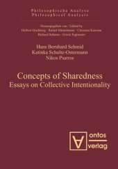 book Concepts of Sharedness: Essays on Collective Intentionality