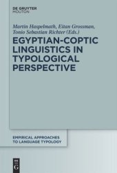 book Egyptian-Coptic Linguistics in Typological Perspective