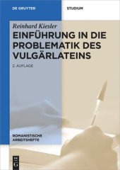 book Einführung in die Problematik des Vulgärlateins