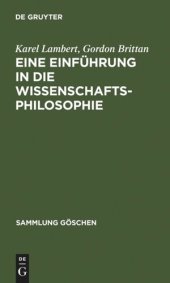 book Eine Einführung in die Wissenschaftsphilosophie