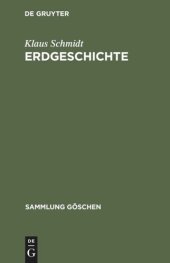 book Erdgeschichte