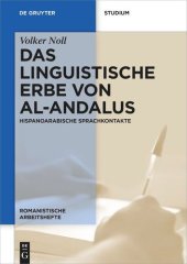 book Das linguistische Erbe von al-Andalus: Hispanoarabische Sprachkontakte