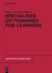 book Specialised Dictionaries for Learners