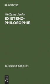 book Existenzphilosophie