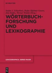 book Wörterbuchforschung und Lexikographie