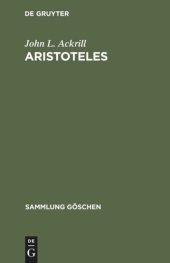 book Aristoteles: Eine Einführung in sein Philosophieren