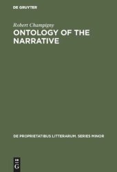 book Ontology of the narrative: An analysis