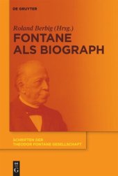 book Fontane als Biograph