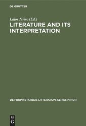 book Literature and its interpretation