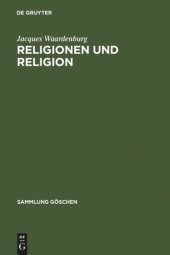 book Religionen und Religion: Systematische Einführung in die Religionswissenschaft