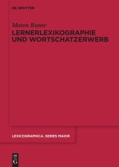 book Lernerlexikographie und Wortschatzerwerb