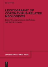 book Lexicography of Coronavirus-related Neologisms