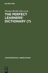 book The Perfect Learners' Dictionary (?)