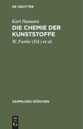 book Die Chemie der Kunststoffe