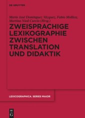 book Zweisprachige Lexikographie zwischen Translation und Didaktik