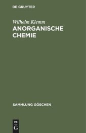 book Anorganische Chemie