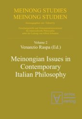 book Meinongian Issues in Contemporary Italian Philosophy