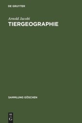 book Tiergeographie