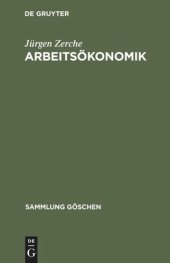 book Arbeitsökonomik