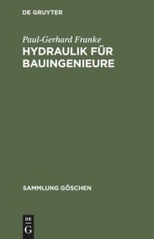 book Hydraulik für Bauingenieure