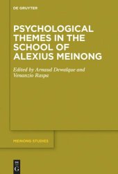 book Psychological Themes in the School of Alexius Meinong