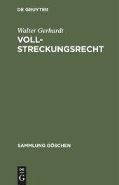 book Vollstreckungsrecht