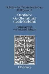 book Ständische Gesellschaft und Soziale Mobilität