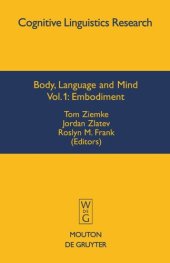 book Body, Language and Mind: Volume 1 Embodiment