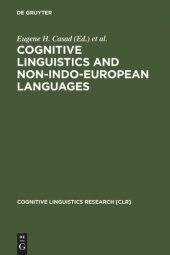 book Cognitive Linguistics and Non-Indo-European Languages