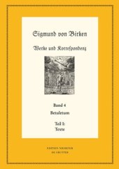 book Werke und Korrespondenz. Band 4 Betuletum: Teil I: Texte. Teil II: Apparate und Kommentare