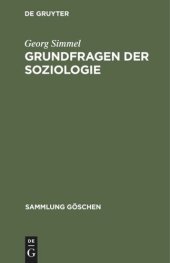 book Grundfragen der Soziologie: (Individuum und Gesellschaft)