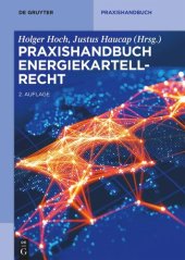 book Praxishandbuch Energiekartellrecht