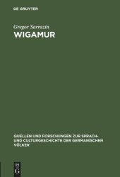 book Wigamur: Eine litterarhistorische Untersuchung