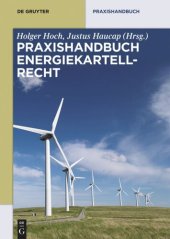 book Praxishandbuch Energiekartellrecht