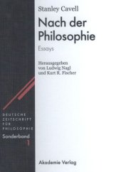 book Nach der Philosophie: Essays