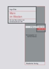 book BAND 21 Marx im Westen: Die neue Marx-Lektüre in der Bundesrepublik seit 1965