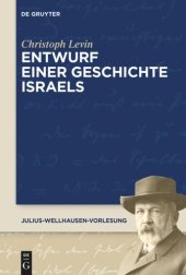 book Entwurf einer Geschichte Israels