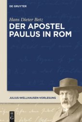 book Der Apostel Paulus in Rom