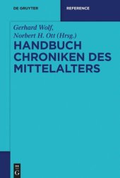 book Handbuch Chroniken des Mittelalters