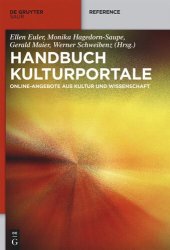 book Handbuch Kulturportale: Online-Angebote aus Kultur und Wissenschaft