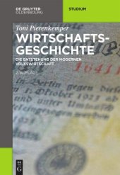 book Wirtschaftsgeschichte: Die Entstehung der modernen Volkswirtschaft